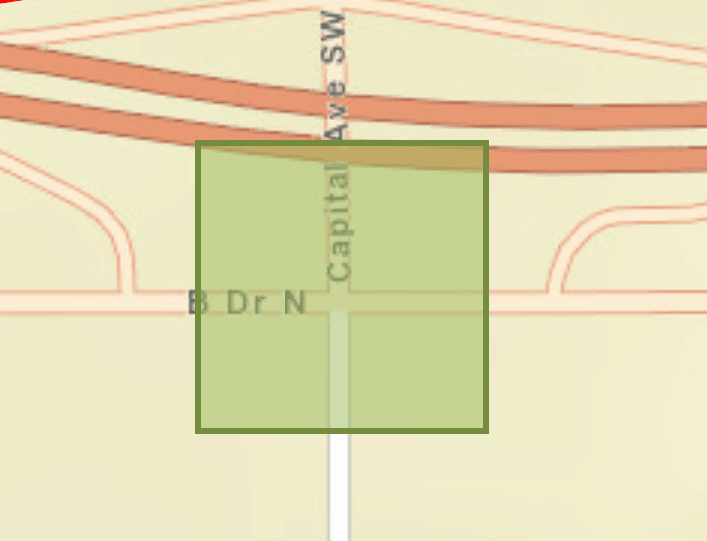 Capital Ave - Beckley Rd intersection