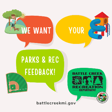 Colored speech bubbles say 