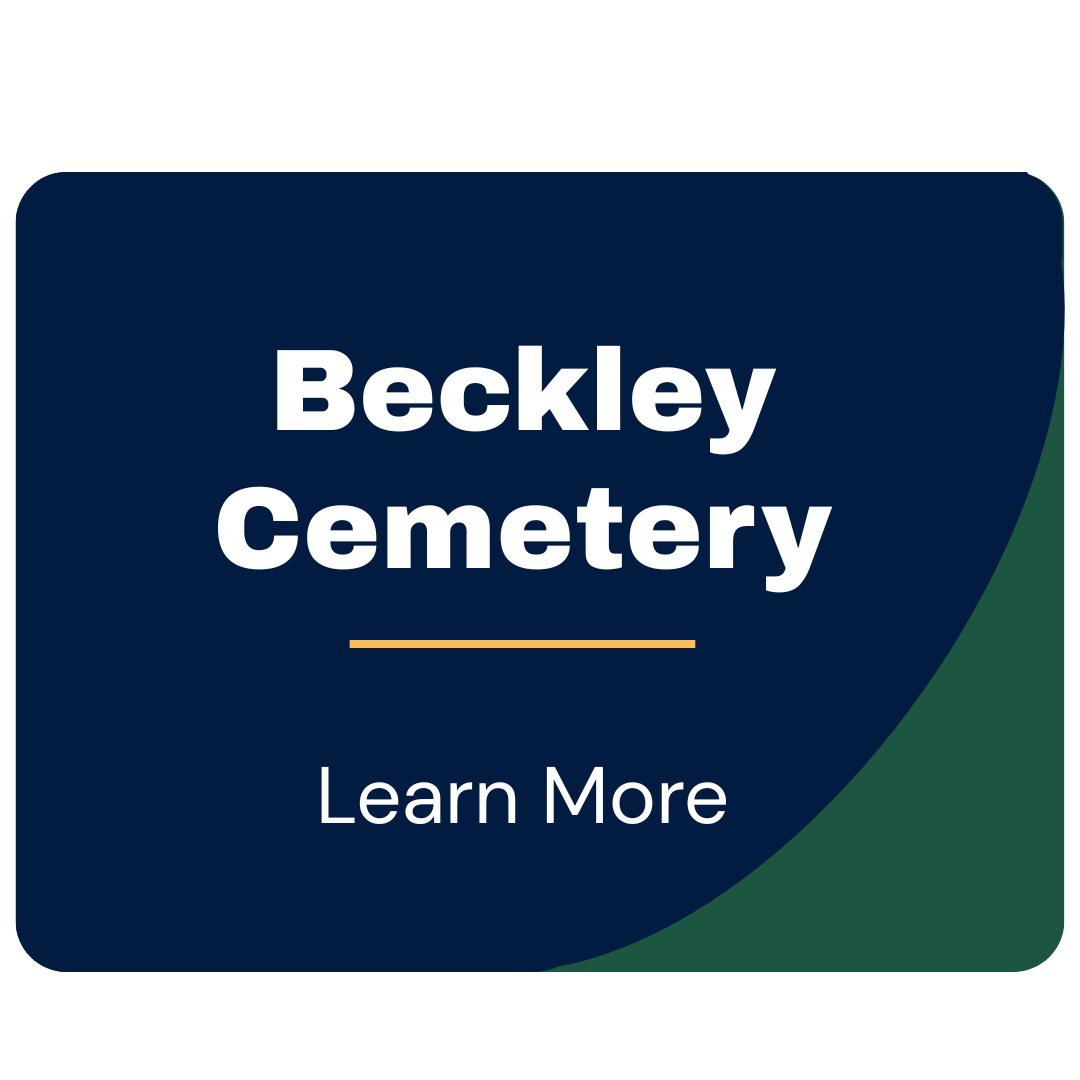 Beckley Cemetery Button