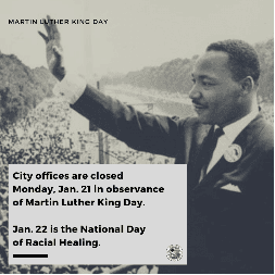 martin luther king day graphic 2019