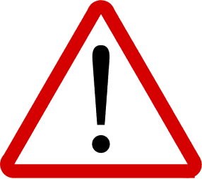 Warning sign