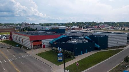 Full Blast Recreation Center facility from above