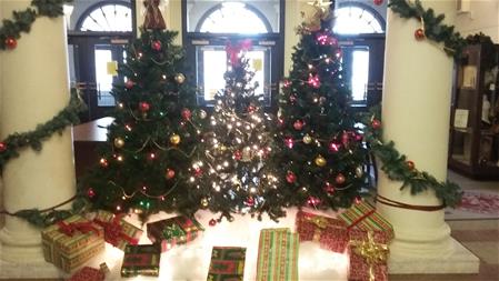City Hall Christmas decorations